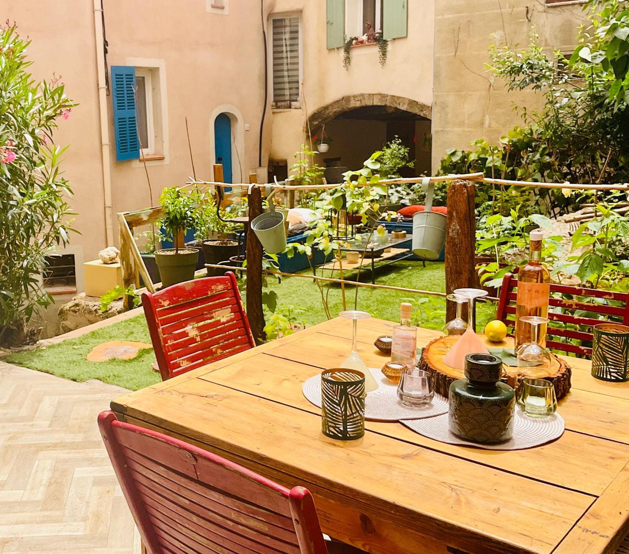 Appartement Rez De Jardin, Le Pra De Pe à Cotignac Extérieur photo